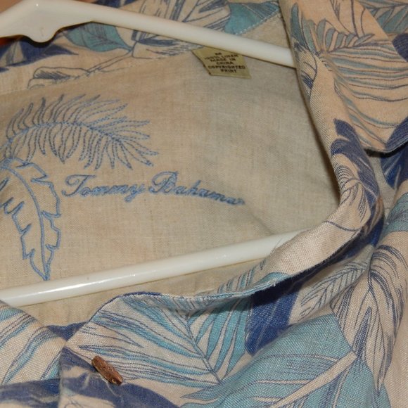 4 Shirts TOMMY BAHAMA Bugle Boy PURITAN M 16 1/2  Hawaiian - Picture 8 of 8